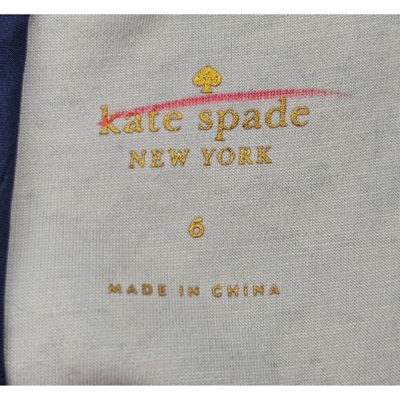 Women's - Kate Spade Broome Street Leopard Ponte Dress, Size 6 - Picture 7 of 10